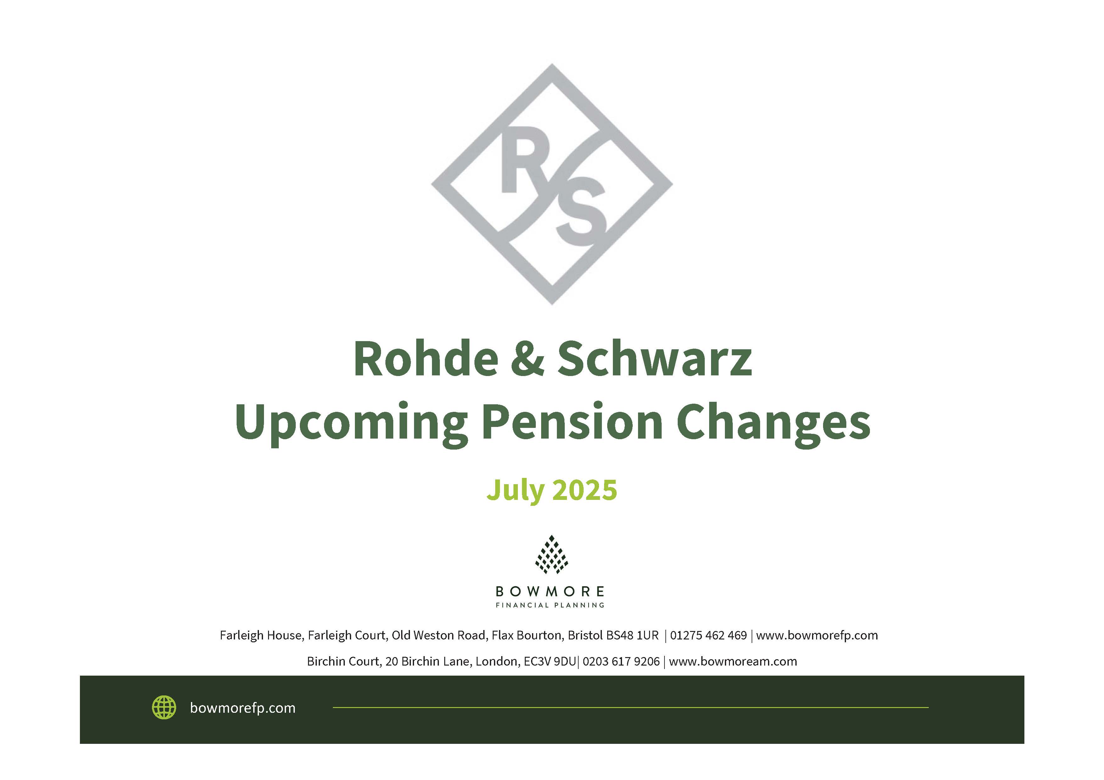 R&S Presentation Page 1