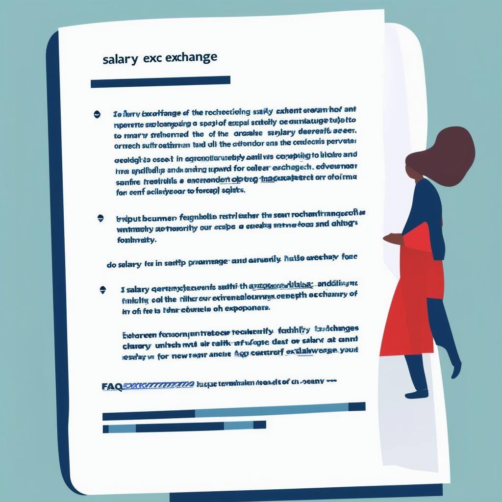 FAQ document on salary exchange