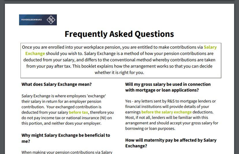 R&S Sal Exchange DAQs screenshot-1